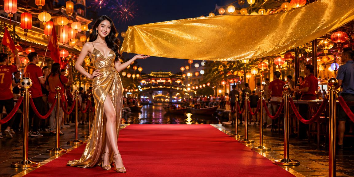 Không khí sôi động tại chợ đêm Hội An với cá cược casino trực tuyến